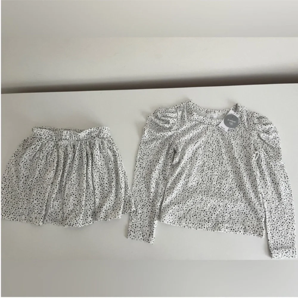 Gap Toddler, off white, Softspun Skort Outfit Set, 5 years